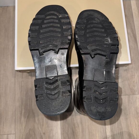 Michael Kors Signature MK Logo Mid Calf Rubber Rain Boots Size 10‎ - Picture 5 of 10